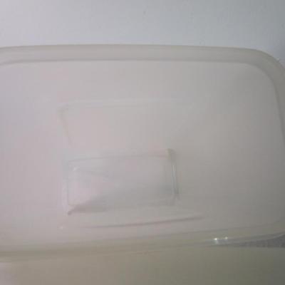 Rubbermaid & Sterlite containers, cookie cutters, Revere cutting board