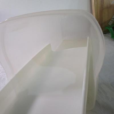 Rubbermaid & Sterlite containers, cookie cutters, Revere cutting board