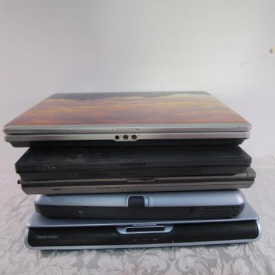 5 Older laptops, great for parts