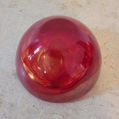 Kosta Boda "Atoll" Red Votive Bowls (PB-EL)