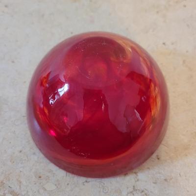 Kosta Boda "Atoll" Red Votive Bowls (PB-EL)