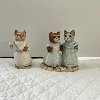 UBA1293 Set of Three Beatrix Potters Figurines