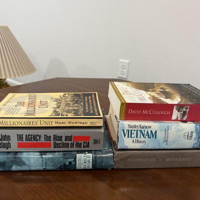 6 books mostly historical
