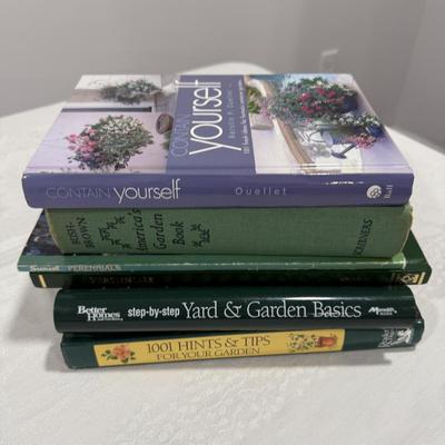 Lot of gardening books