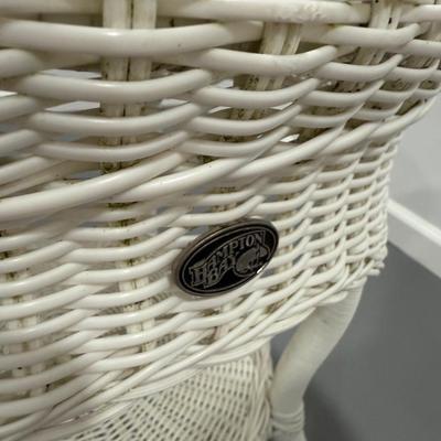 Four piece Hampton Bay wicker set