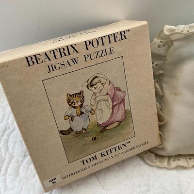 UBA1301 Beatrix Potters Musical Pillows & Mini Tea Set with Puzzle