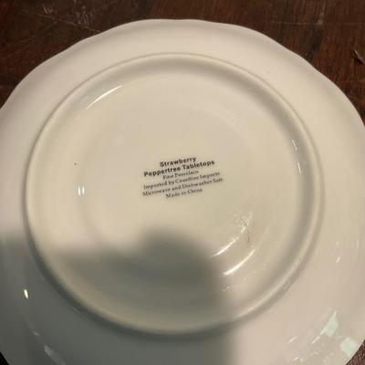 K1244 Lot of Assorted Strawberry China