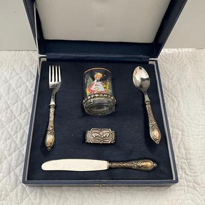 UBA1302 Childs Silver Flatware Set