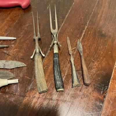 K1248 Kitchen Knives with Knife Block