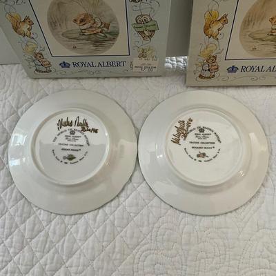 UBA1306 Beatrix Potters Signed Set of Two Plates