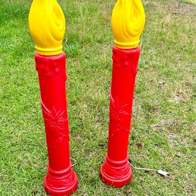 Vintage Christmas Blow Molds