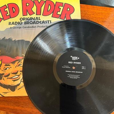 Red Ryder Radio Broadcast on LP
