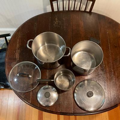 K1254 Revere Ware Pots