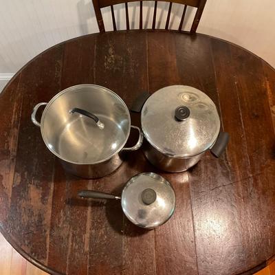 K1254 Revere Ware Pots