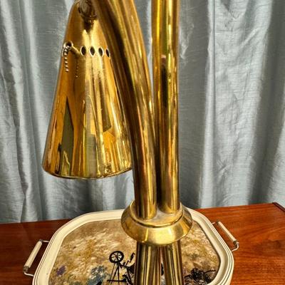 MCM Brass Floor Lamp
