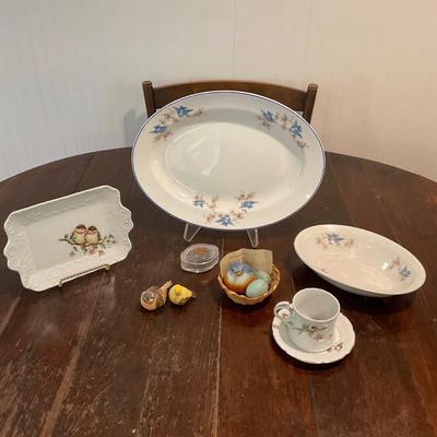 K1344 Porcelain Bird Lot