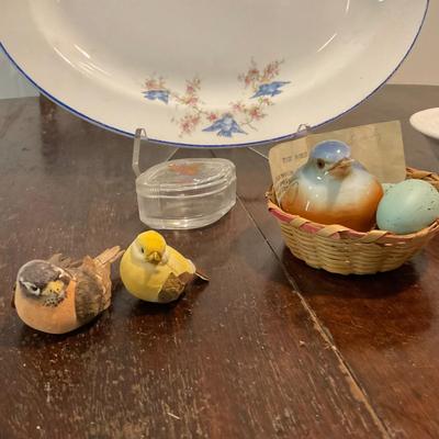 K1344 Porcelain Bird Lot