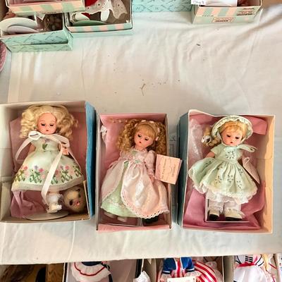 UBB1317 Set of Three Madame Alexander Dolls