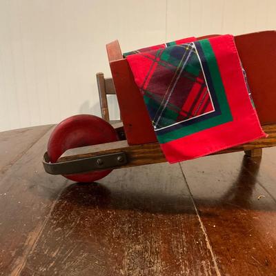 K1351 Childs Wheelbarrow with Doll Tools