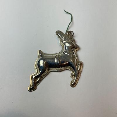 DR1356 Wallace Sterling Reindeer Ornament