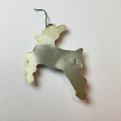 DR1356 Wallace Sterling Reindeer Ornament