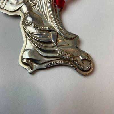 DR1362 Towle Sterling 1998 Angel Playing Trumpet