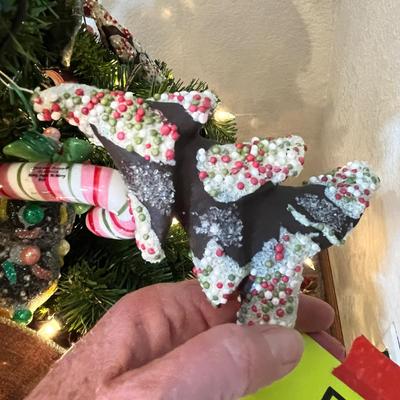 Lot 55 Small Tree decorated with Christmas bakery