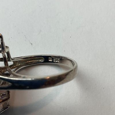 DR1376 Amethyst Sterling Ring