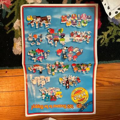 UBB1331 101 Dalmatians Mcdonald's Collector Set