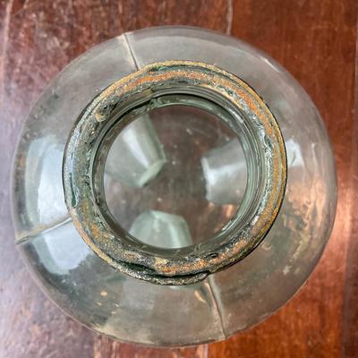 DR1385 Vintage Glass Minnow Trap by Carl Camp