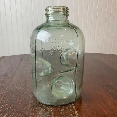 DR1385 Vintage Glass Minnow Trap by Carl Camp