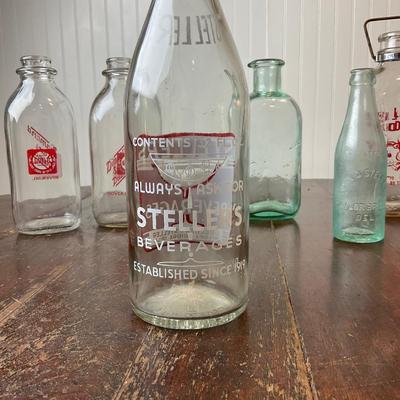 DR1387 Antique/Vintage Maryland & Delaware Dairy Bottles
