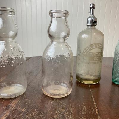 DR1388 Antique/Vintage Maryland, Pennsylvania, Philadelphia Glass Bottles