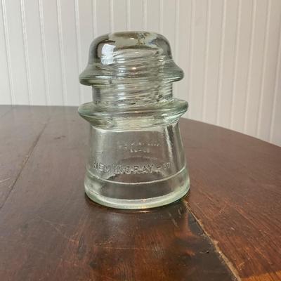 DR1389 Eight Vintage Glass Insulators
