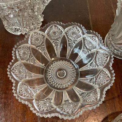 DR1413 Sunburst Punchbowl Lot