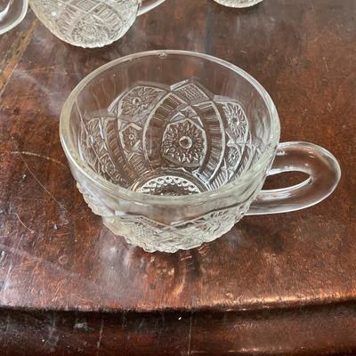 DR1413 Sunburst Punchbowl Lot