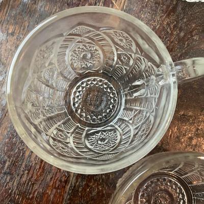 DR1413 Sunburst Punchbowl Lot