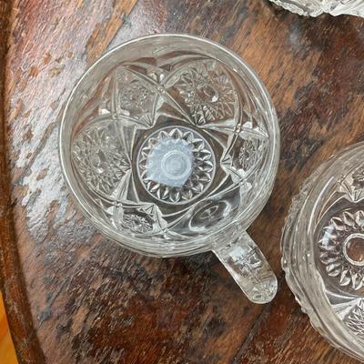 DR1413 Sunburst Punchbowl Lot