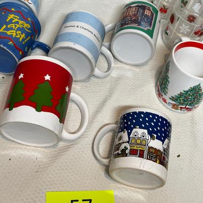 Lot 57 Christmas drinkware