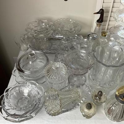 DR1414 Very Large Lot of Cut Glass