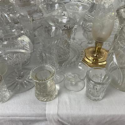 DR1414 Very Large Lot of Cut Glass