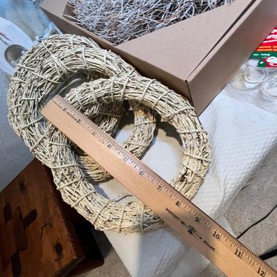 Lot 62 Wreathes for crafting
