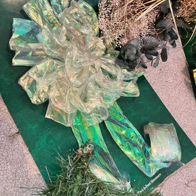 Lot 63 Flower arrangements & other