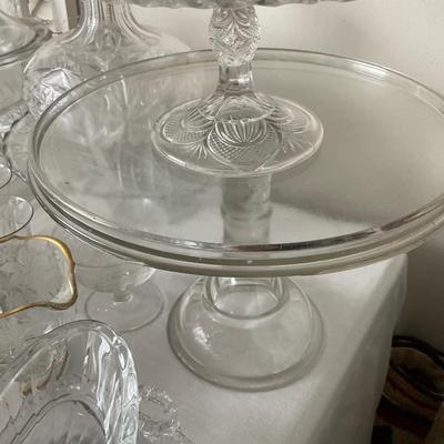 DR1415 Very Large Lot of Cut Glass