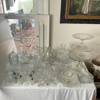 DR1415 Very Large Lot of Cut Glass