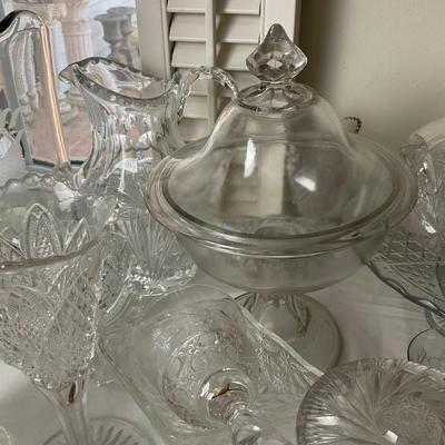 DR1415 Very Large Lot of Cut Glass
