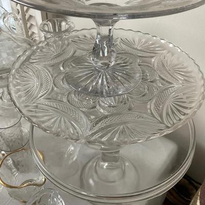 DR1415 Very Large Lot of Cut Glass