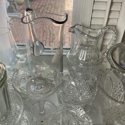 DR1415 Very Large Lot of Cut Glass