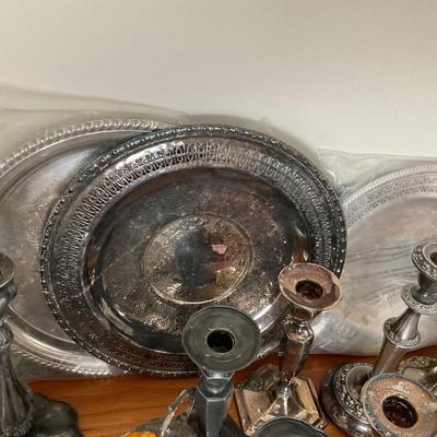 DR1416 Large Silver Plate Lot