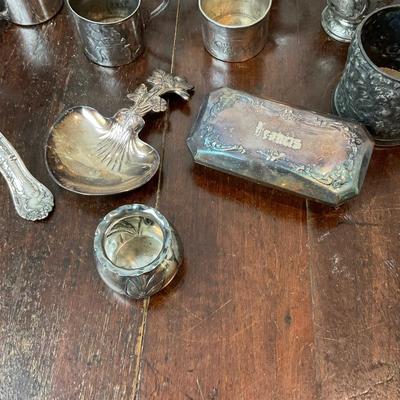 DR1418 Assortment of Silver Plate